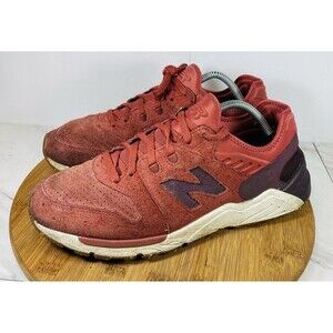 New Balance 009 Speckle Suede Mens Size 10 Red Athletic Shoes Sneakers ML009PN